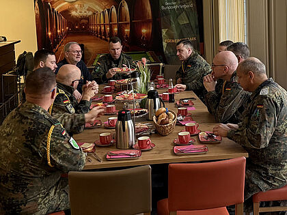 Kompaniefeldwebel nehmen in den Einheiten eine herausgehobene Position ein. Foto: LV Nord