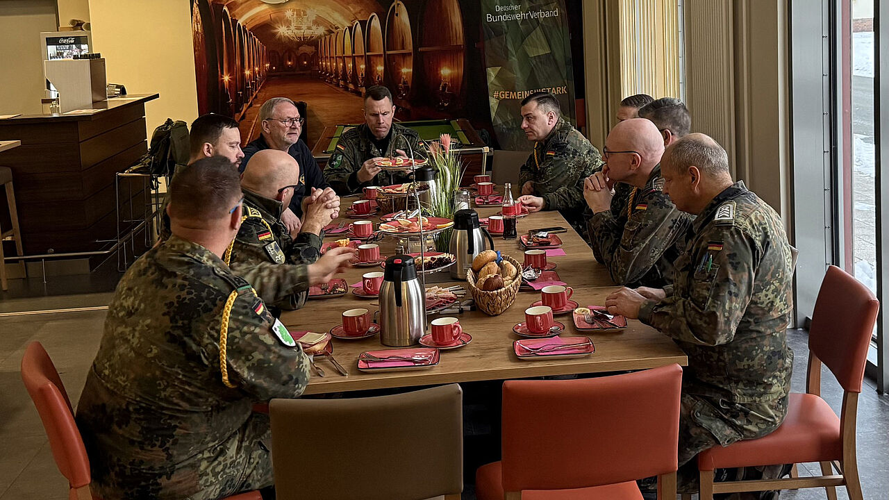 Kompaniefeldwebel nehmen in den Einheiten eine herausgehobene Position ein. Foto: LV Nord