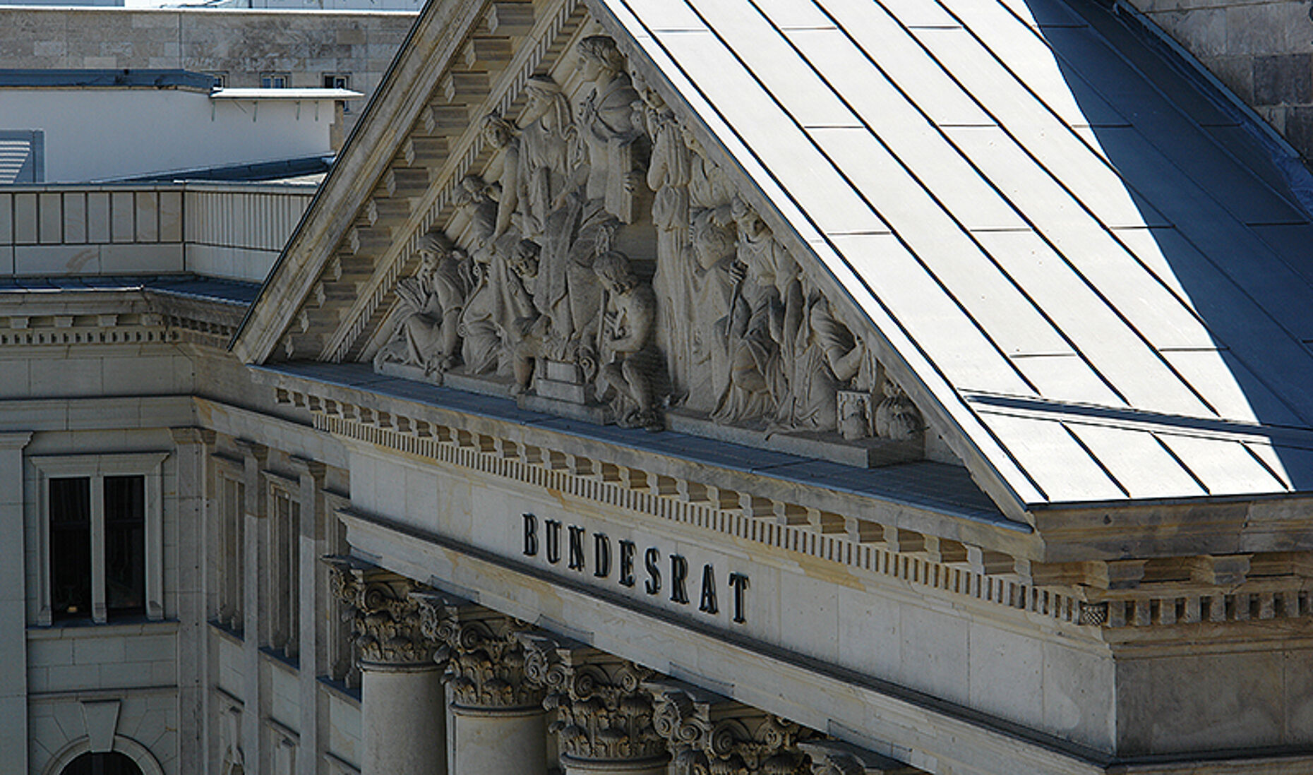 Das Gebäude des Bundesrates. Foto: Bundesrat