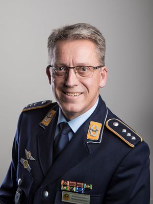 Hauptmann Andreas Steinmetz, stellvertretender Bundesvorsitzender. Foto: DBwV/Scheurer