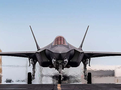 Die Bundeswehr soll mit Geld aus dem Sondervermögen auch Kampfjets des Typs F-35A bekommen. Foto: Martin Corporation, Todd R. McQueen