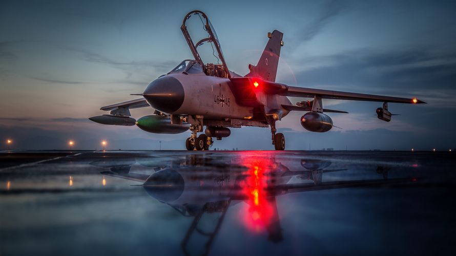 Ein Tornado der Bundeswehr auf der Air Base Incirlik in der Türkei. Jetzt gibt es Streit um die Aufklärungsbilder Foto: Bundeswehr