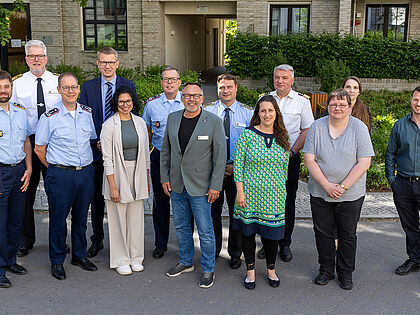 Die Teilnehmerinnen und Teilnehmer des EloKa-Workshops des Deutschen BundeswehrVerbandes in Berlin. 