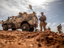 Deutsche Soldaten in Mali: Der Einsatz bleibt gefährlich, wie eine Reihe von Vorfällen in den vergangenen Wochen gezeigt hat. Foto: dpa