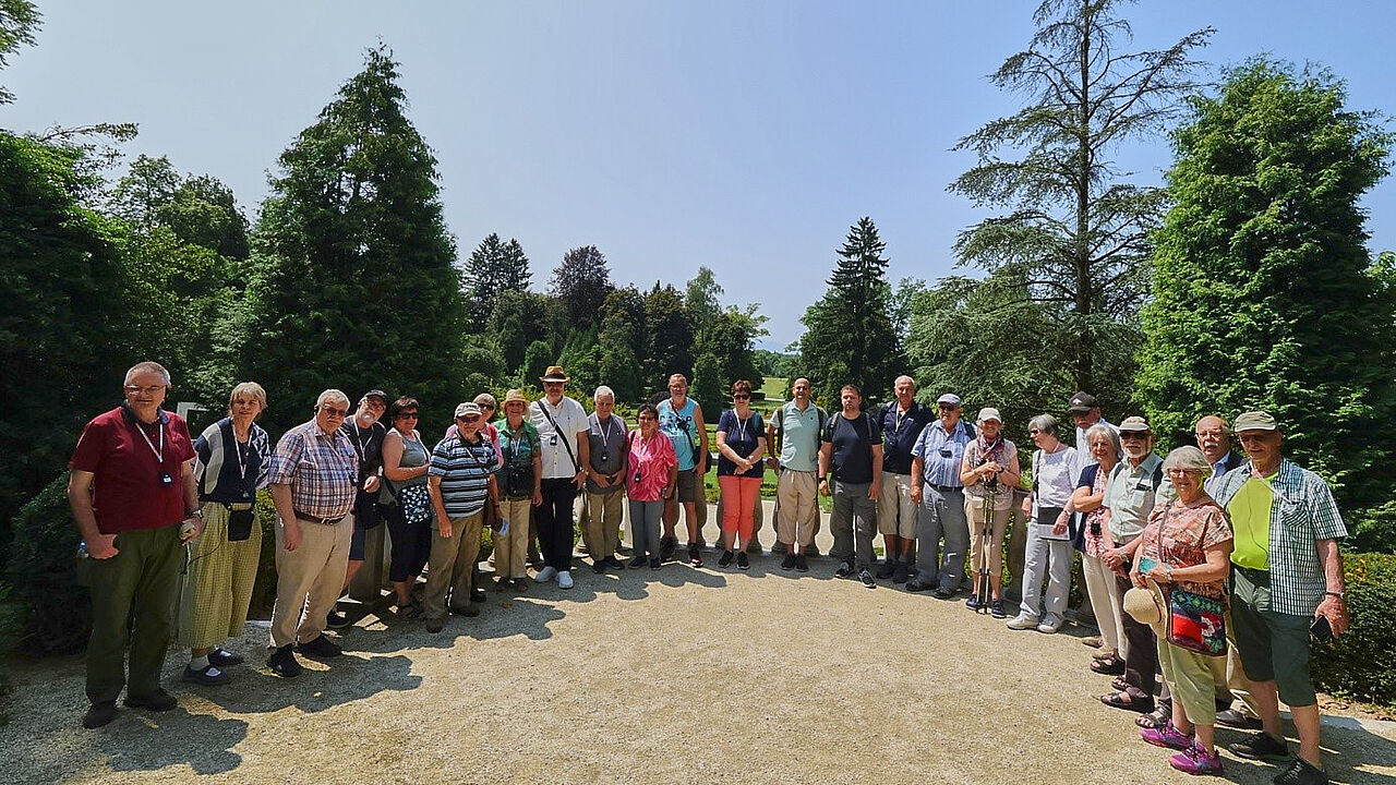 Voller Vorfreude startete die Reisegruppe der Kameradschaft ERH Ulm/Neu-Ulm in ihre Wochenreise nach Slowenien. Foto: Klaus Kraft