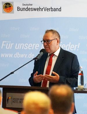 Hauptmann a.D. Uwe Köpsel Foto: DBwV/Kruse