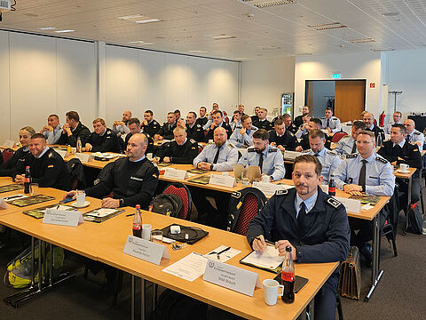 Fast 50 Teilnehmer aus den unterschiedlichen Dienststellen im Landesverband Ost waren der Einladung zur zweiten Zielgruppentagung für Vertrauenspersonen nach Wittenburg gefolgt. Foto: DBwV/Dreiser