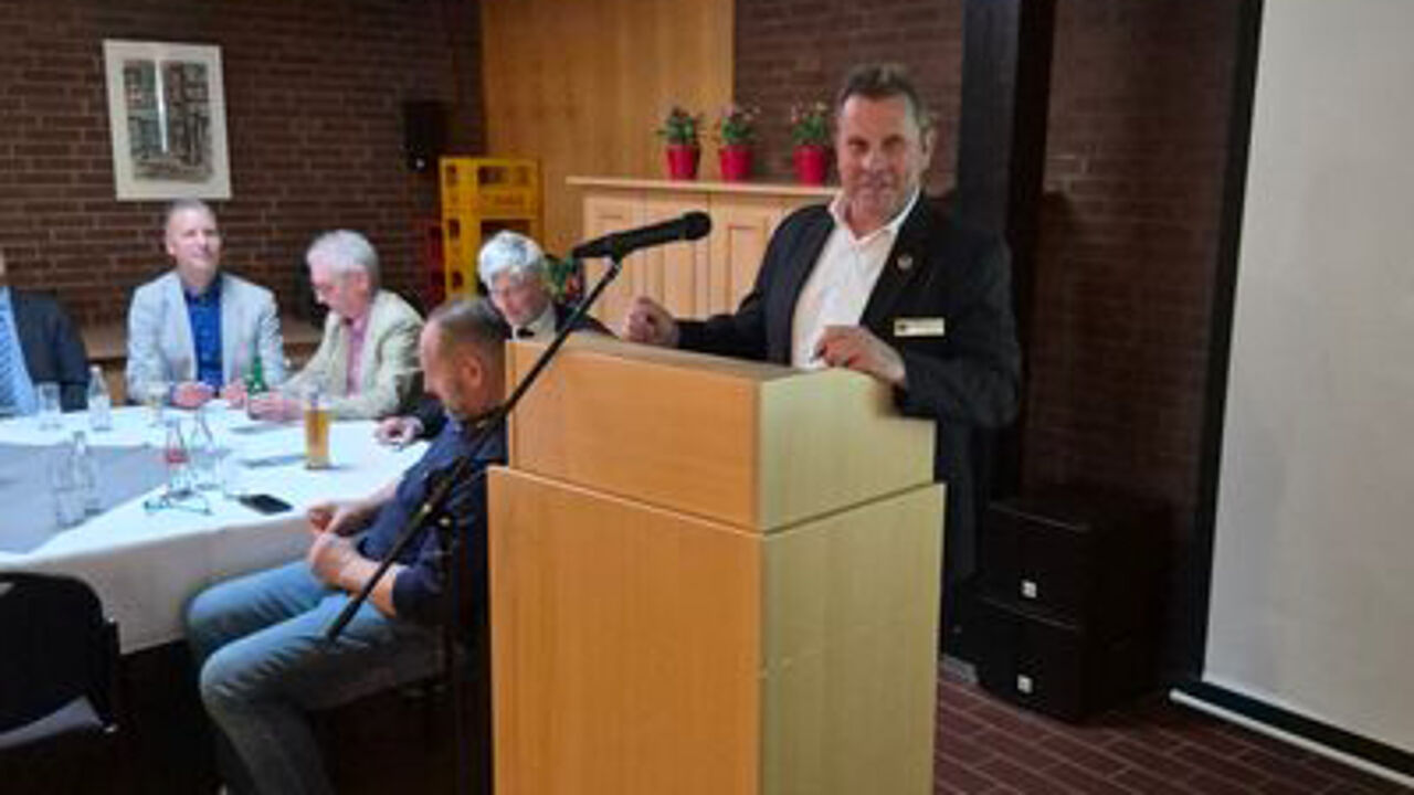 Rainer Barz leitete die Vorstandswahlen. Foto: LV Nord