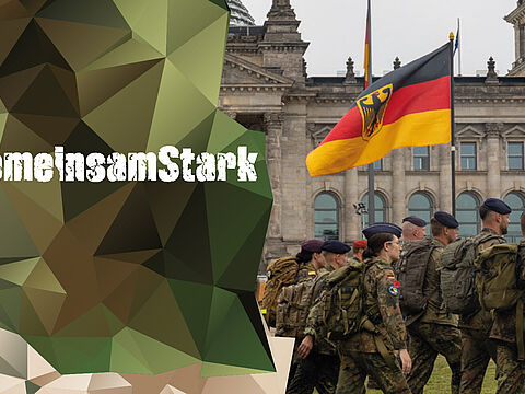 Der Nationale Veteranentag wird am 15. Juni erstmals bundesweit gefeiert - auch in Augustdorf. Foto/Grafik: DBwV