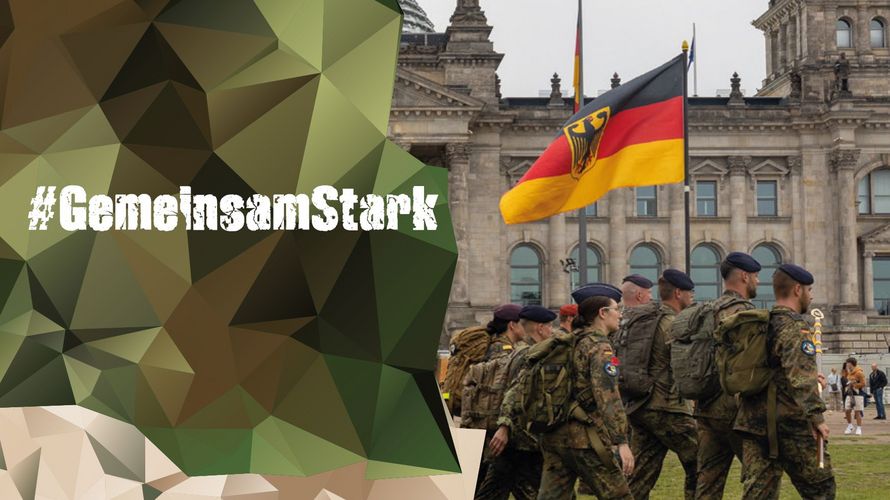 Der Nationale Veteranentag wird am 15. Juni erstmals bundesweit gefeiert - auch in Augustdorf. Foto/Grafik: DBwV