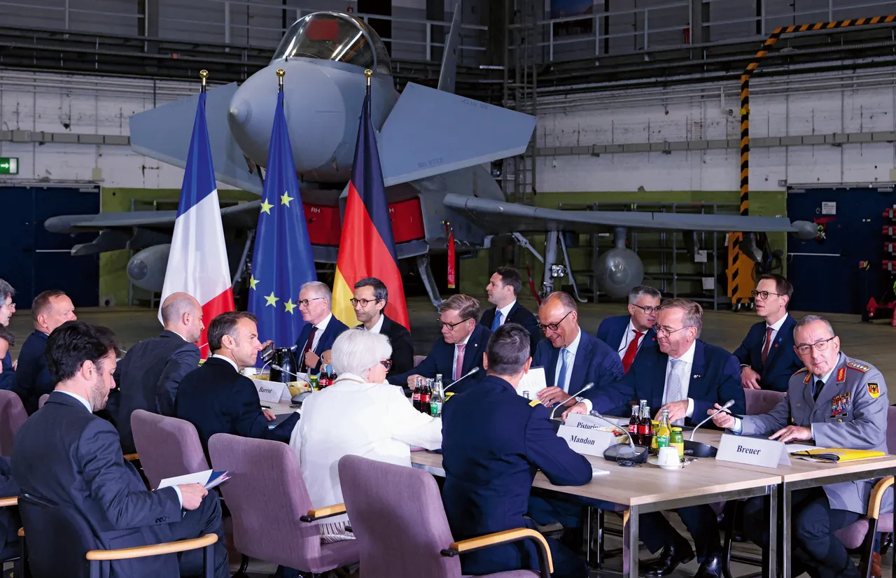 Die jüngste Sitzung des Deutsch-Französischen Verteidigungs- und Sicherheitsratsrats fand beim Taktischen Luftwaffengeschwader 31 in Nörvenich statt. Foto: Picture-Alliance/REUTERS/Thilo Schmuelgen