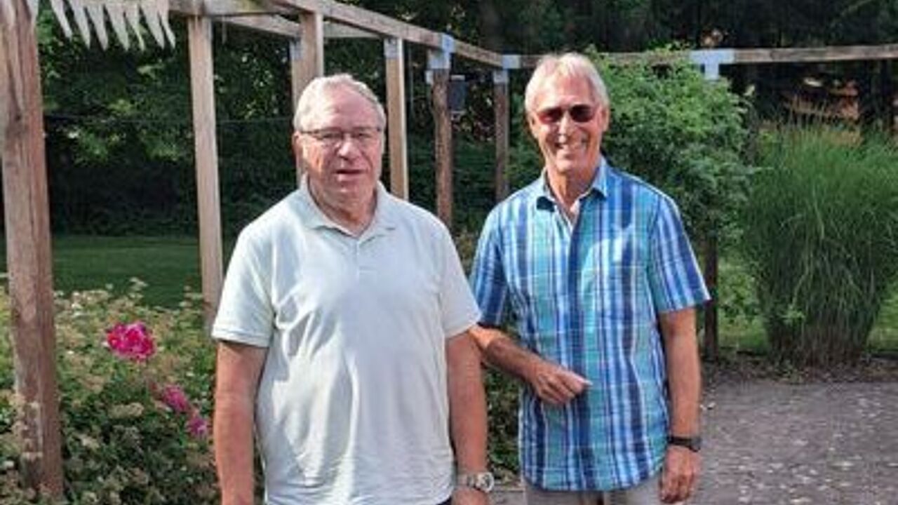 Manfred Hilse (links) und Ortwin Rosenke. Foto: DBwV