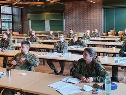 25 Vertrauenspersonen aus Standorten der Logistik-Bataillone in Baden-Württemberg, Bayern, Sachsen-Anhalt und Brandenburg nahmen am Seminar teil. Foto: Bernd Stark