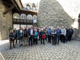 Die Ehemaligen aus dem Raum Vordereifel besuchten kürzlich das Eifel-Museum                                                                            Foto: Hartmut Nagel