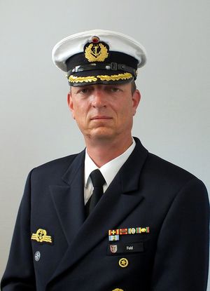 Fregattenkapitän Florian Feld, Kommandeur 1. Korvettengeschwader: "Die Marine benötigt dringend diese Einheiten, um einsatzfähig zu bleiben."