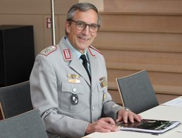 Landesvorsitzender Stabsfeldwebel a.D. Gerhard Stärk bleibt trotz aller Beschwernisse für die Verbandsarbeit im kommenden Jahr optimistisch. Foto: Ingo Kaminsky