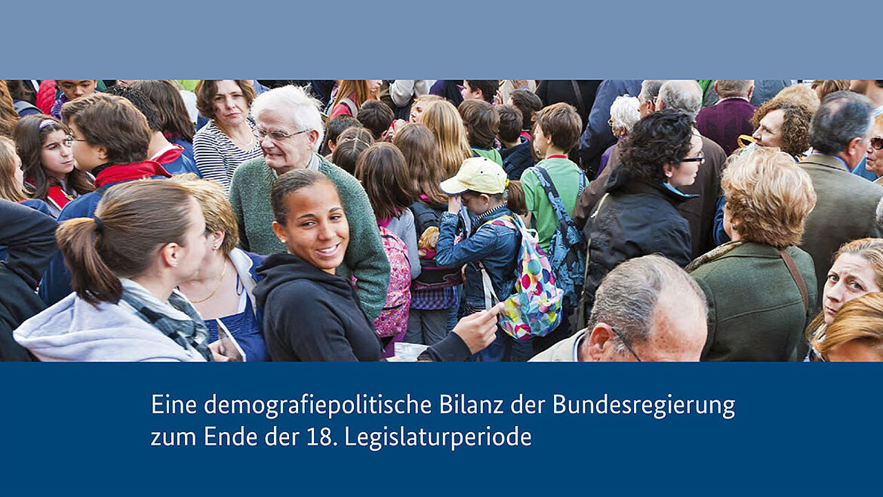 Jedes Alter zählt "Für mehr Wohlstand und Lebensqualität aller Generationen" (Quelle: BMI)