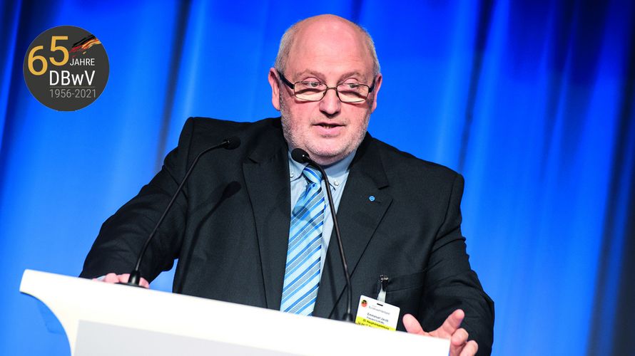 Emmanuel Jacob ist Präsident von EUROMIL, der europäischen Organisation der Militärverbände. Foto: DBwV/Scheurer