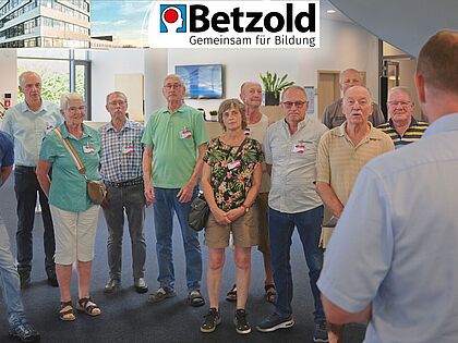 Rund 30 Mitglieder der Kameradschaft ERH Ellwangen erhielten von Ulrich Betzold spannende Einblicke in sein modernes Familienunternehmen. Foto: Ingo Kaminsky