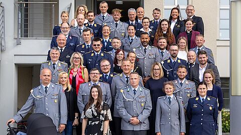 Eingeladen waren das deutsche Team der Invictus Games 2025 sowie deren Familien und Unterstützende. Foto: DBwV/Sarina Flachsmeier