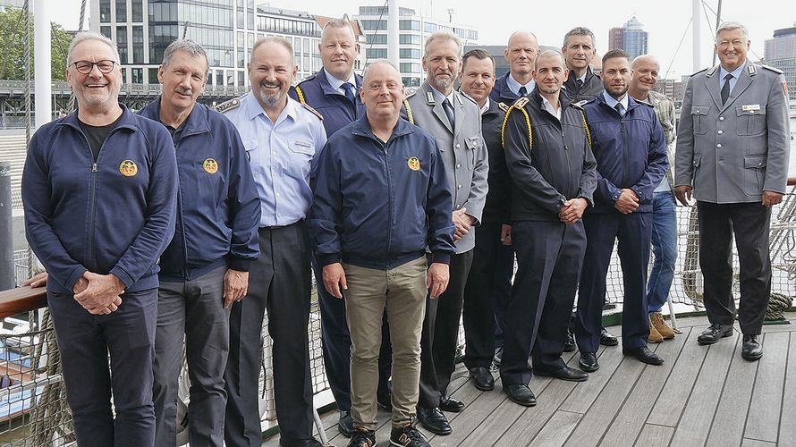 Die Tagung fand an den Hamburger Landungsbrücken auf der Rickmer Rickmers statt. Foto: DBwV/LV Nord