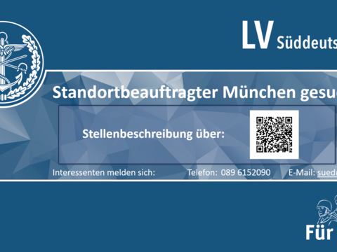 Der Landesverband Süddeutschland sucht einen Standortbeauftragten für die Region München. Foto: Ingo Kaminsky