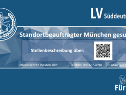 Der Landesverband Süddeutschland sucht einen Standortbeauftragten für die Region München. Foto: Ingo Kaminsky