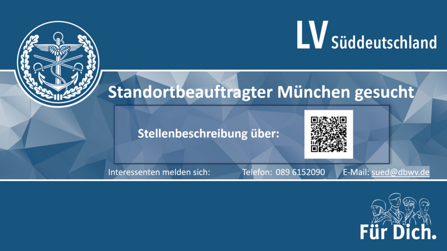 Der Landesverband Süddeutschland sucht einen Standortbeauftragten für die Region München. Foto: Ingo Kaminsky