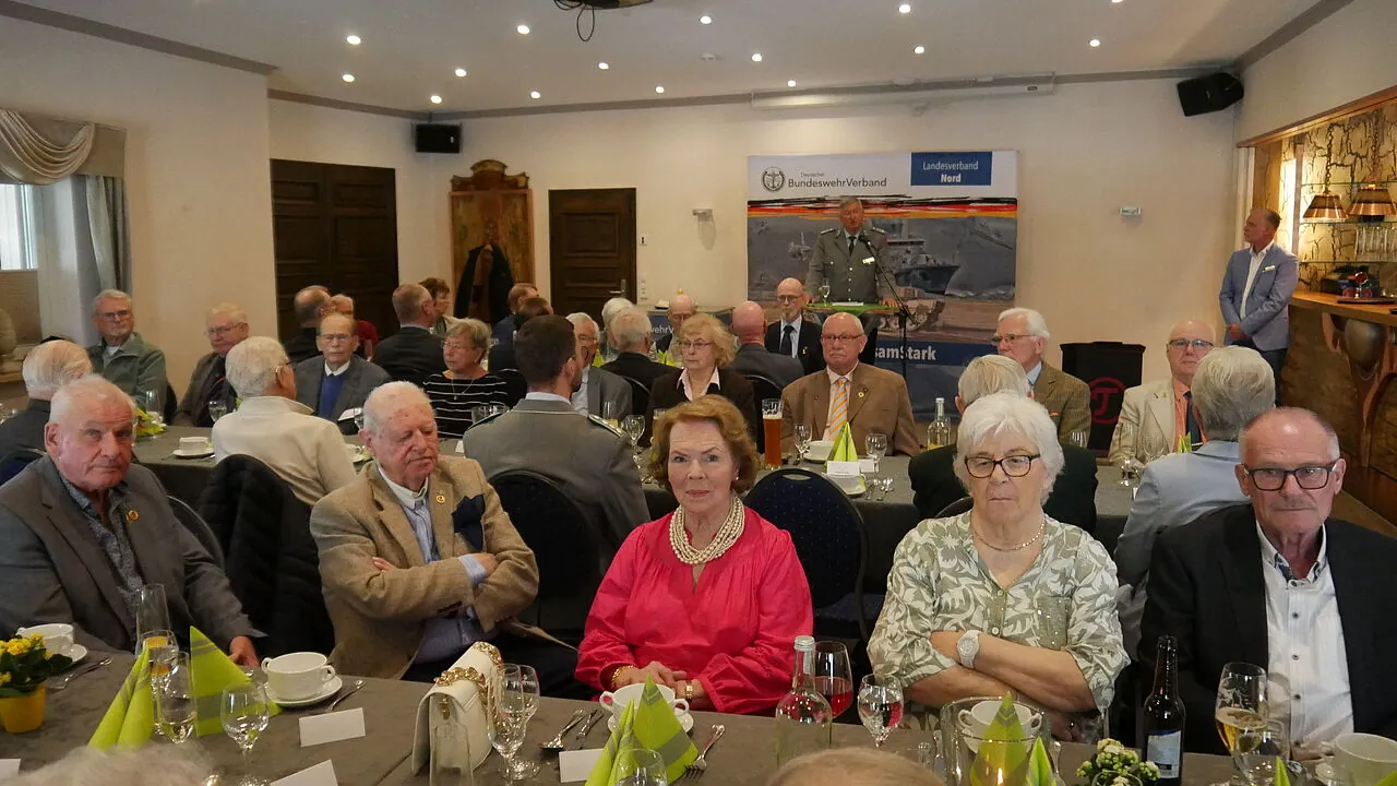 Die Veranstaltung fand im Soltauer Landhaus Eden statt. Foto: DBwV