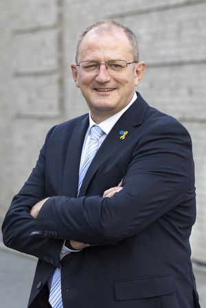 Hauptmann a.D. Jörg Greiffendorf. Foto: DBwV/Yann Bombeke