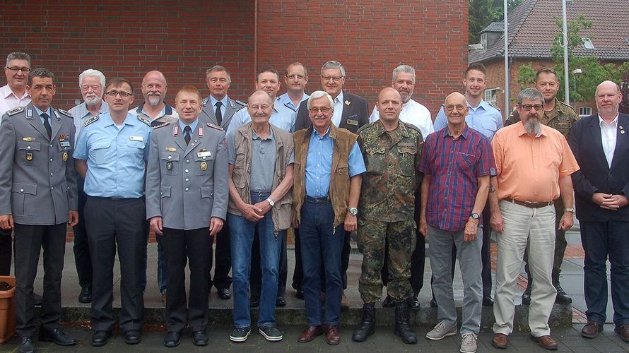 An dem Treffen nahmen rund 20 Mandatsträger teil . Foto: DBwV