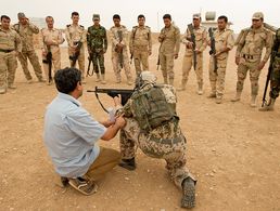 Die Bundeswehr wird in diesem Jahr ihre Ausbildungshilfe für kurdische und jesidische Einheiten ausweiten. Foto: Bundeswehr/Sebastian Wilke
