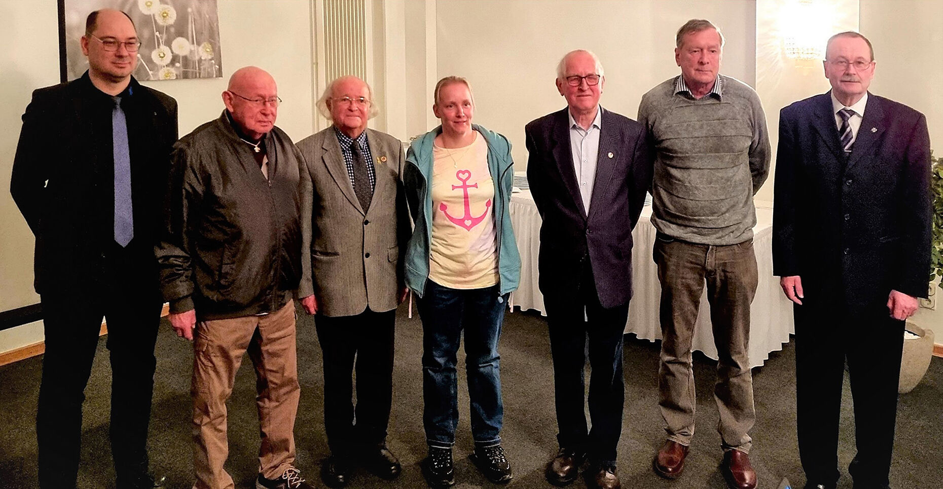 Der neu gewählte Vorstand der KERH Strausberg Foto: Hans Peter Thierfeld