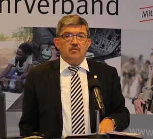 Der Innenminister Mecklenburg-Vorpommerns, Lorenz Caffier