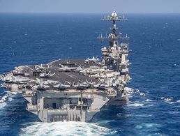 Die USA leisten sich mit elf Flugzeugträgern die größte Flotte weltweit, hier die USS „Harry S. Truman“. Foto: imago/ZUMA Press