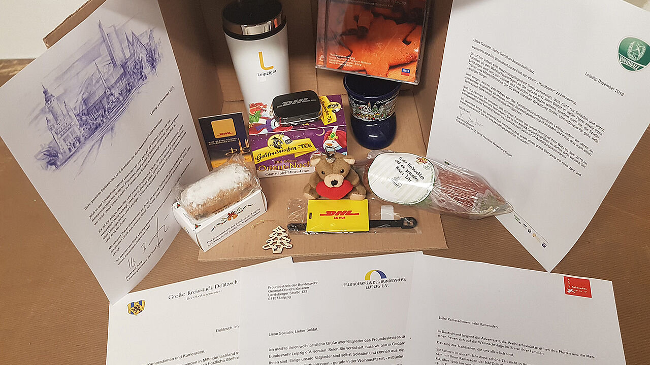 Kleinigkeiten aus Leipzig mit einer persönlichen Note Foto: DBwV/Schauer