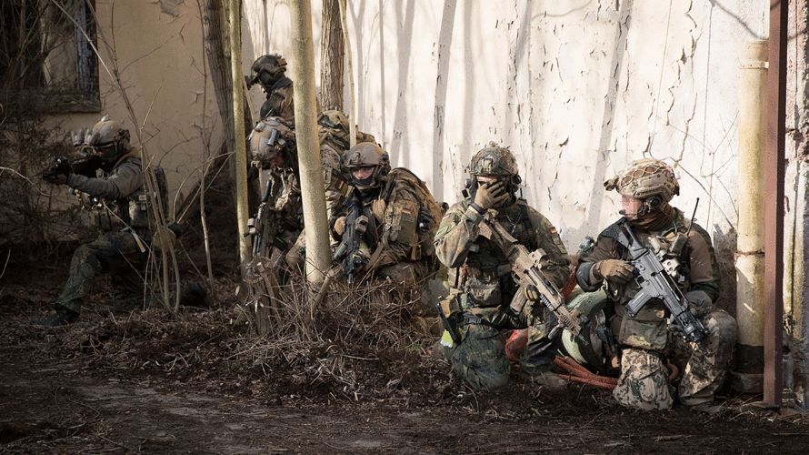 Soldaten des KSK bei einer Übung: Eine Kommandokompanie soll jetzt aufgelöst werden. Foto: picture-alliance