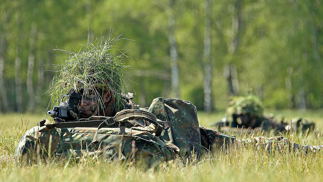 Der Freiwillige Wehrdienst im Heimatschutz umfasst sieben Monate militärische Ausbildung. Danach sollen die Soldaten der Reserve zur Verfügung stehen. Foto: Bundeswehr/Sebastian Wilke