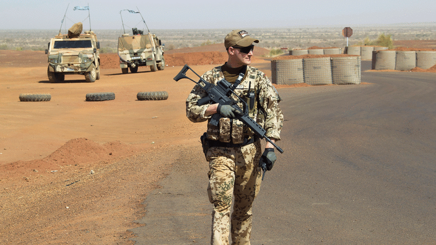   Aufklärer patrouillieren in der Umgebung von Gao in Mali im Rahmen der UN-Mission MINUSMA. Dieser Einsatz sowie die Ausbildungsmission EUTM Mali waren Thema im Bundestag. Foto:Bundeswehr/Christian Thiel