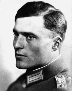 Portrait Stauffenbergs aus dem Jahr 1940. Foto: picture alliance/akg-images