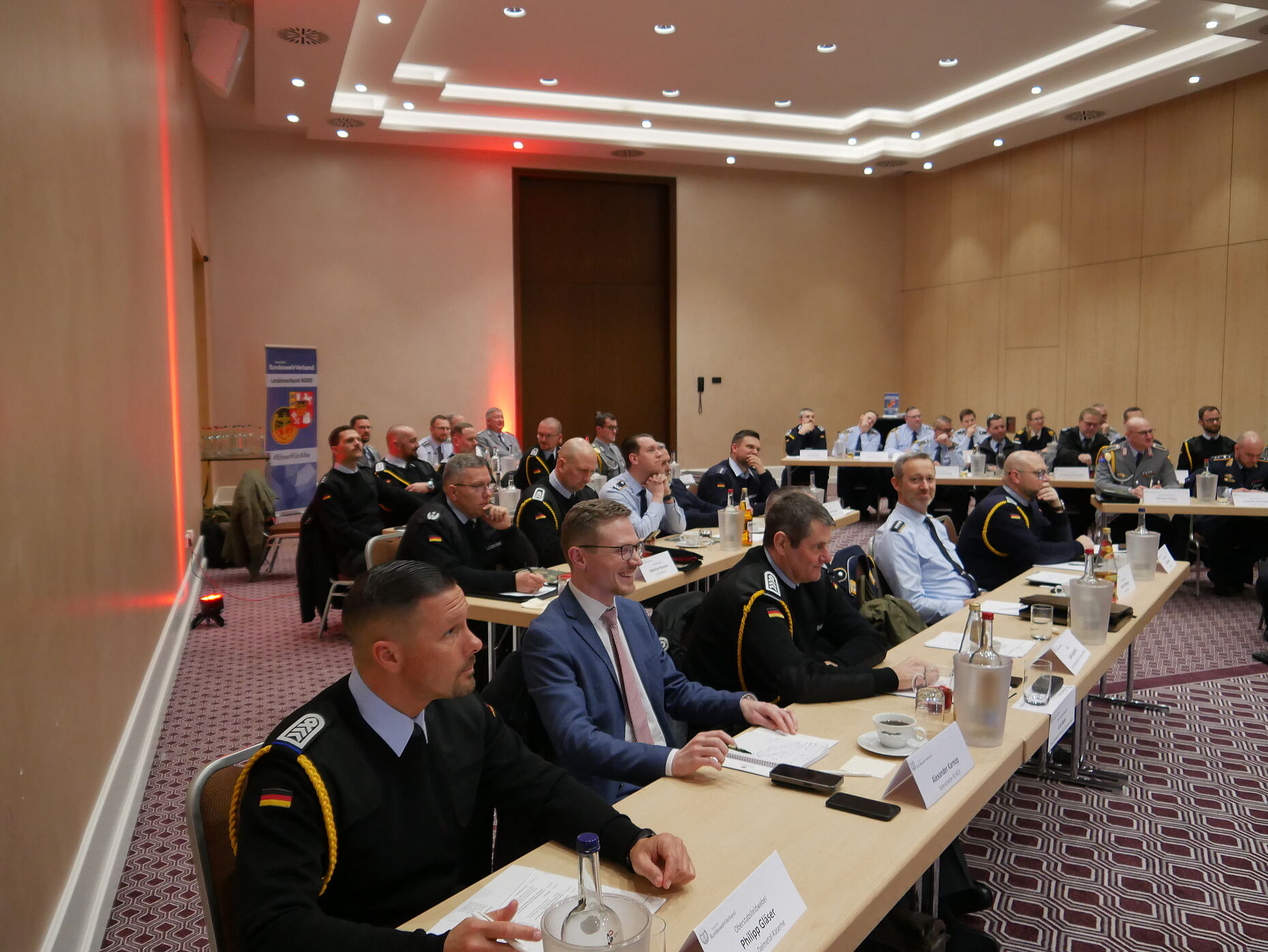 An der Veranstaltung nahmen rund 50 Dienstposteninhaber teil. Foto: DBwV