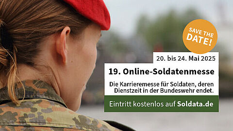 Fest etabliert: Im Mai startet die 19. Auflage der Online-Messe SOLDATA. Grafik: Soldata