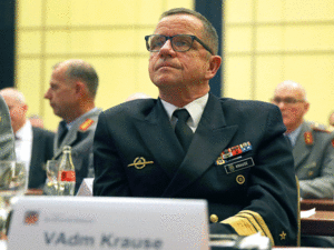 Vizeadmiral Andreas Krause, Inspekteur Marine. Foto: DBwV/Mika Schmidt