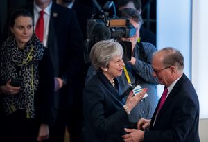 Die britische Premierministerin Theresa May sprach sich in ihrem Beitrag für eine enge Sicherheitspartnerschaft aus Foto: MSC