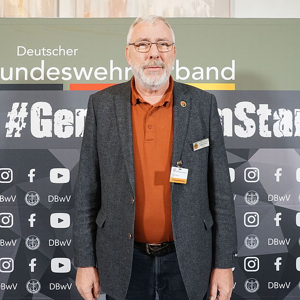 Oberstleutnant a.D. Holger Fitzner. Foto: DBwV/Eva Krämer