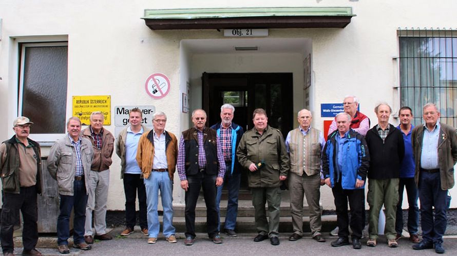 Teilnehmer der Exkursion in das Salzburger wehrgeschichtliche Museum Foto: DBwV