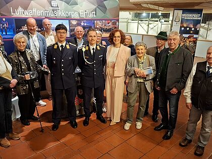 Mitglieder und Gäste der KERH Garmisch-Partenkirchen-Mittenwald erlebten ein eindrucksvolles sinfonisches Abschluss-Großkonzert bei der „Woche der Militärmusik 2026“. Foto: Enrico Werner