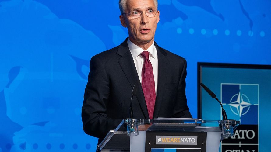 Nato-Generalsekretär Jens Stoltenberg verurteilte den Angriff auf Alexej Nawalny. Foto: Nato