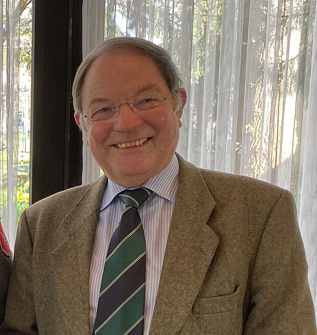 Fregattenkapitän a.D. Wolfgang Windolph, Vorsitzender KERH Bonn. Foto: H.-J. Unger