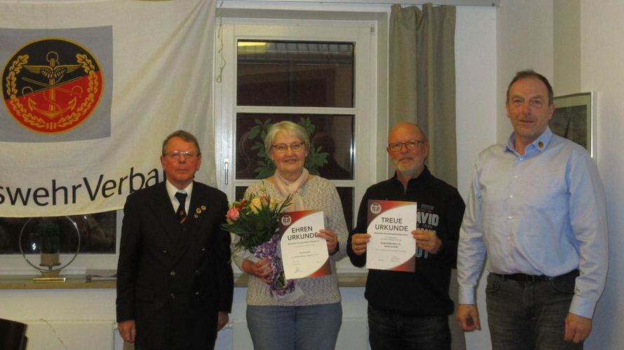 In Kiel (v.l.n.r.):  Reinhard Patzlaff, Iris Petersen, Hartmut Kühl und Dirk Sommer. Foto: LV Nord